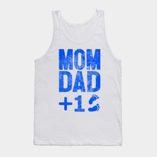 Mom dad plus one Tank Top